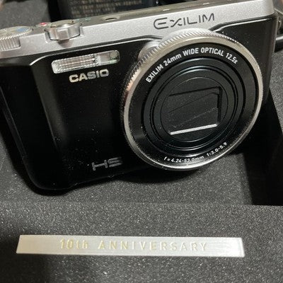 CASIO EXILIM EX ZR1000BSA 10TH ANNIVERSARY LIMITED DIGITAL CAMERA BLACK