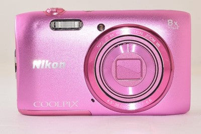 NIKON COOLPIX S3600 AZALEA PINK COMPACT DIGITAL CAMERA CCD SENSOR AS IS