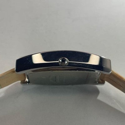 UNIQUE QUARTZ LADIES WRISTWATCH RECTANGULAR CASE LEATHER JAPAN-MADE MOVEMENT