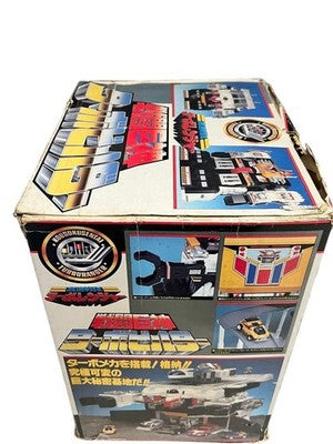 BANDAI TURBORANGER DX TURBO BUILDER BATTLE TITAN FOR PARTS OR NOT WORKING
