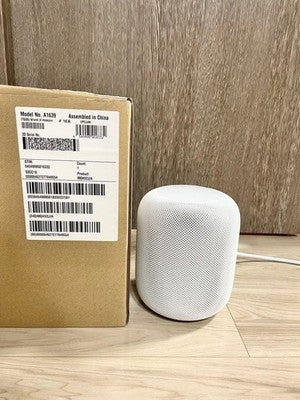 APPLE HOMEPOD 1ST GENERATION A1639 MQHV2J/A WHITE SMART SPEAKER BOXED JAPAN