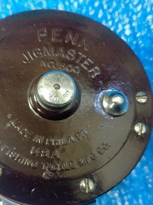 PENN JIG MASTER NO.500 DOUBLE-AXIS REEL GEAR RATIO: 4.0:1 DRAG STAR HANDLE