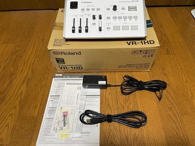 ROLAND VR-1HD AV STREAMING MIXER MULTI FORMAT WUXGA HDCP HDMI USB WHITE