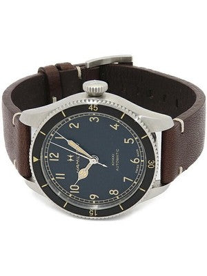 HAMILTON KHAKI AVIATION PILOT PIONEER H76205530 AUTOMATIC MEN'S WATCH W/ BOX