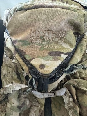 MYSTERY RANCH 3DAY ASSAULT MULTICAM USA TACTICAL BACKPACK USED