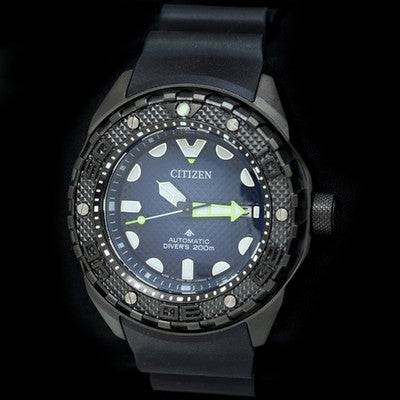 CITIZEN NB6005-05L Promaster Marine Auto Navy Dial 45mm w/ Box Extension Band