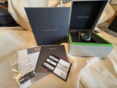 HAMILTON PSR MTX MATRIX RESURRECTIONS LIMITED EDITION 1999 DIGITAL WATCH USED