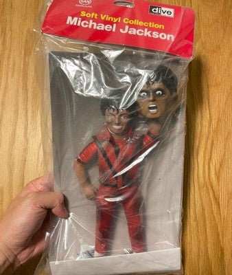 MARUSAN DIVE MICHAEL JACKSON ZOMBIE VER.2 SOFUBI SOFT VINYL FIGURE UNOPENED RARE