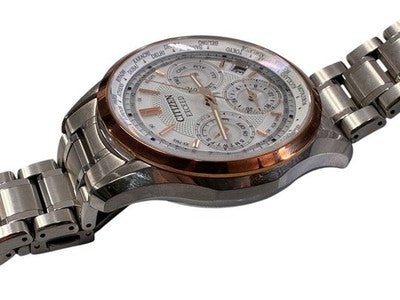 ◯CITIZEN EXCEED CC9054-52A ECO-DRIVE GPS SATELLITE RADIO TITANIUM WATCH JAPAN