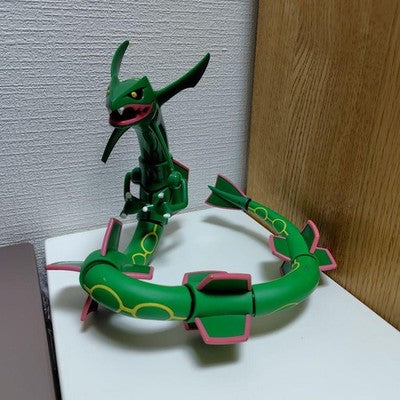 POKEMON AG BIG SOUND FIGURE RAYQUAZA TOMY JAPAN RARE VINTAGE ELECTRONIC FIGURE