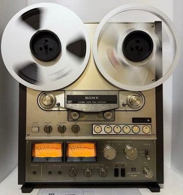 SONY TC-R6 OPEN REEL TAPE DECK 4 TRACK REEL TO REEL SERVICED WORKING