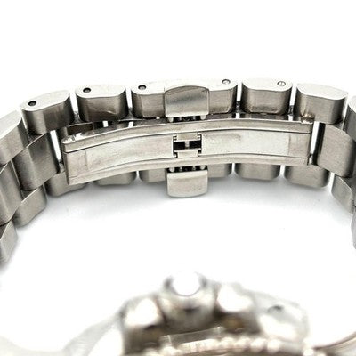 MONTBLANC MEISTERSTUCK DIVER DATE 7037 QUARTZ WATCH 200M WHITE DIAL STEEL
