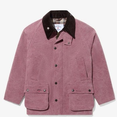 BARBOUR X NOAH BEDALE COTTON JACKET RED MEN'S SIZE M CASUAL