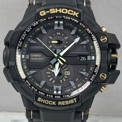 CASIO G-SHOCK GW-A1030A-1AJR GRAVITYMASTER SKY COCKPIT  ANNIV SOLAR RADIO WATCH