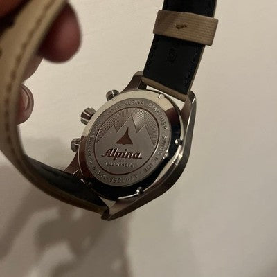 ALPINA STARTIMER CHRONOGRAPH AL372X4S26 MEN'S QUARTZ WATCH UNUSED WITH BOX