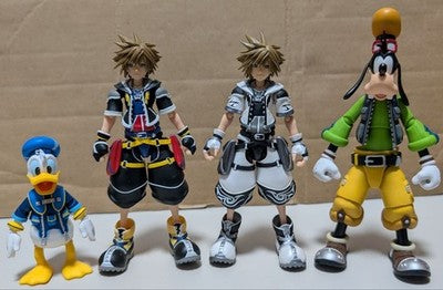 S.H.FIGUARTS KINGDOM HEARTS FIGURE SET DISNEY SORA FINAL FORM USED JP