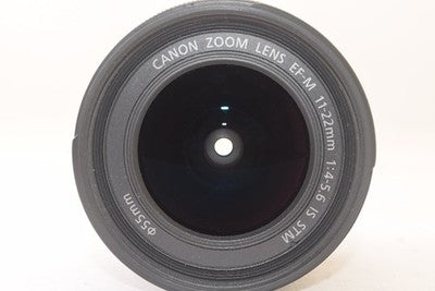 CANON EF-M 11-22MM F4-5.6 IS STM WIDE-ANGLE ZOOM LENS FOR PARTS NOT WORKING