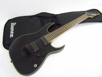 IBANEZ IRON LABEL RGIR37BFE BLACK FLAT ELECTRIC GUITAR