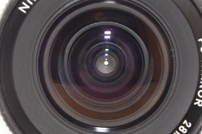 NIKON PC-NIKKOR 28MM F4 WIDE ANGLE LENS WITH TILT FUNCTION BLACK FROM JAPAN