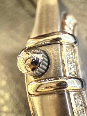 OMEGA CONSTELLATION MINI 1466.71 DIAMOND BEZEL MOP DIAL SS WATCH EXCELLENT JP