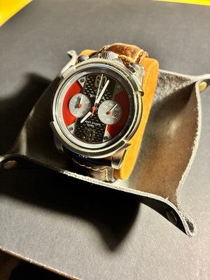 CT SCUDERIA CAFE RACER CS10139 STREET RACER CHRONOGRAPH WATCH BOX STRAP