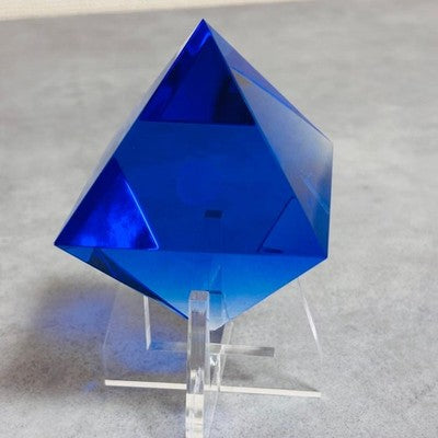 EVANGELION CRYSTAL OBJECT RAMIEL 6TH APOSTLE OTARU TAISHO GLASS MUSEUM JAPAN