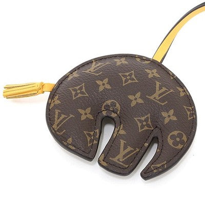LOUIS VUITTON BAG CHARM・LV ELEPHANT TAUPE M02384 MONOGRAM CANVAS CALF ELEPHANT