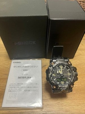 CASIO G-SHOCK GWG-2000CR-1AJF MUDMASTER TOUGH SOLAR WATCH BOX MANUAL SET