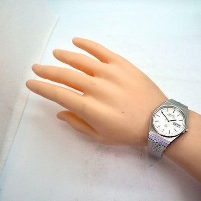 SEIKO KING QUARTZ TWIN QUARTZ 9443-7000 WHITE DIAL MENS WATCH JDM VINTAGE 1980