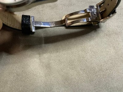 SEIKO GRAND SEIKO MEN'S WRISTWATCH DIASHOCK SKELETON BACK ROUND FACE JAPAN MADE