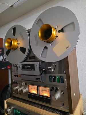 SONY TC-7660 OPEN REEL TAPE DECK RECORDER TESTED WORKING JAPAN 100V