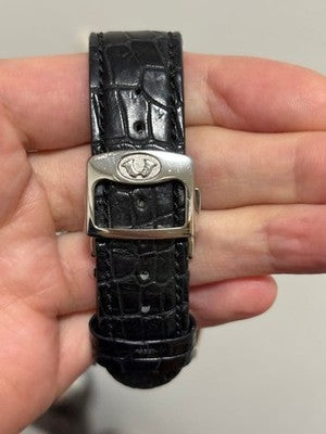 CITIZEN CAMPANOLA NZ0000-07E AUTOMATIC MEN'S WATCH DATE BLACK DIAL RUNNING JAPAN
