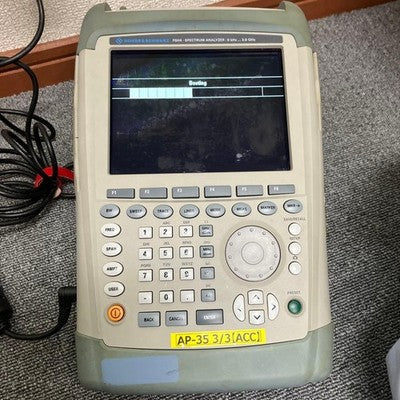 ROHDE & SCHWARZ FSH4 HANDHELD SPECTRUM ANALYZER TESTED W/ POWER CABLE USED ACJP