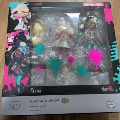 FIGMA 507 SPLATOON2 TENTACLES DX EDITION PEARL MARINA FIGURE GOOD SMILE COMPANY