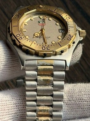 TAG HEUER 3000 PROFESSIONAL 200M 934.206 VINTAGE QUARTZ MENS WATCH SWISS