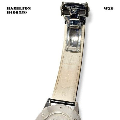 HAMILTON AMERICAN CLASSIC RAILROAD H406550 AUTOMATIC SKELETON DIAL WATCH