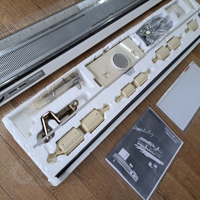 SILVER REED SRP60 PILE RIB KNITTING MACHINE ACCESSORIES COMPLETE SERVICED TESTED