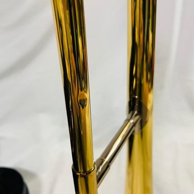 YAMAHA YSL354 TENOR TROMBONE WITH HARD CASE TESTED WORKING BRASS INSTRUMENT