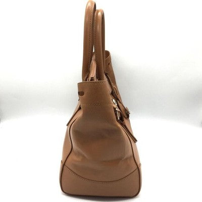 RALPH LAUREN RICKY 33 HANDBAG SHOULDER BAG 2WAY SOFT LEATHER BROWN AUTH USED