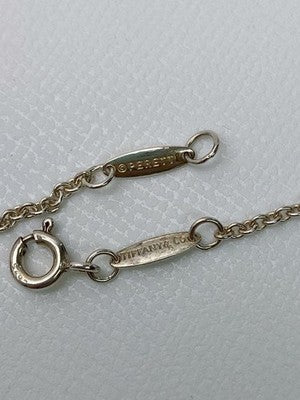 TIFFANY & CO ELSA PERETTI BOTTLE NECKLACE SV925 SILVER LONG CHAIN SPAIN BOX RARE