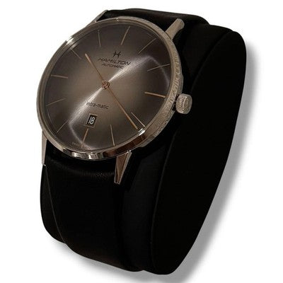HAMILTON AMERICAN CLASSIC INTRA-MATIC AUTO 42MM H38755781 GRAY DIAL AUTOMATIC