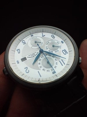 MUHLE GLASHUTTE M1-30-65 AUTOMATIC POWER RESERVE DAY DATE LIMITED 1000 BOXED