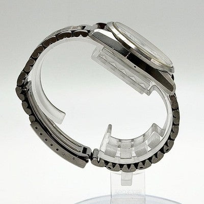 KING SEIKO 5626-7040 CHRONOMETER DAY-DATE AUTOMATIC HI-BEAT WATCH SS SILVER