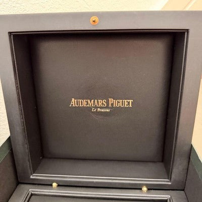 AUTHENTIC AUDEMARS PIGUET ROYAL OAK OFFSHORE WOOD WATCH BOX GREEN RARE LUXURYBOX
