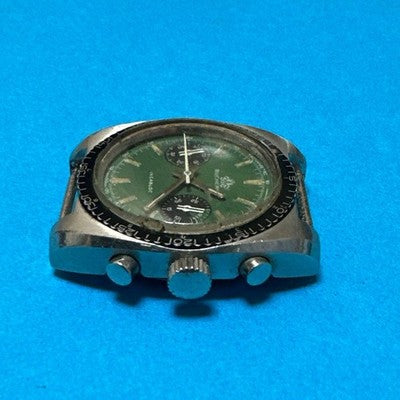 BUCHERER LANDERON 248 CHRONOGRAPH MANUAL WIND WATCH FOR PARTS OR NOT WORKING