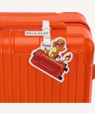 POKÉMON × RIMOWA CHARMANDER LEATHER CHARM JAPAN EXCLUSIVE NEW W/ SHOPPER TAG