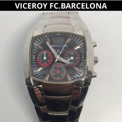 VICEROY FC BARCELONA CAMP NOU BLACK & RED QUARTZ 50TH ANNIVERSARY SOCCER