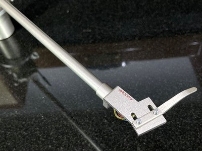AUDIO CRAFT AC-4000 SILVER LONG TONE ARM WITH 2 SUBWEIGHTS AND CABLES