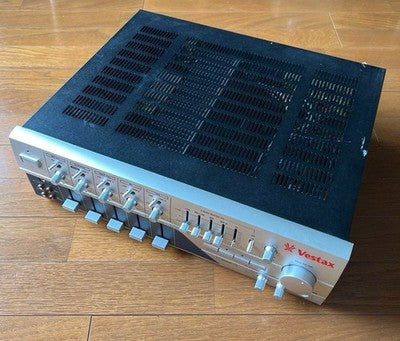 VESTAX DA-X1000 DJ AMPLIFIER SYSTEM CONTROLLER TESTED W/ POWER CABLE JAPAN