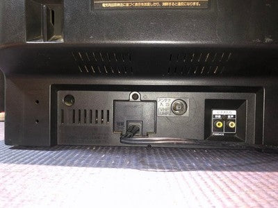 SHARP SF-1 CONSOLE SYSTEM NINTENDO SUPER FAMICOM COLOR TV 14G-SF1 TESTED 100V